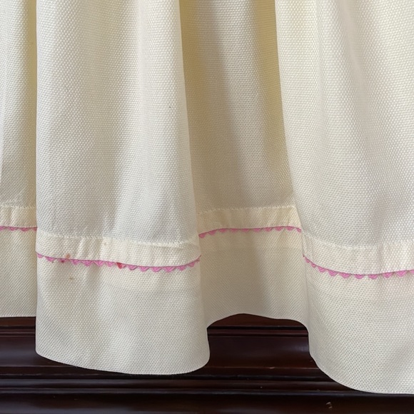 ANAVINI Smocked Embroidered Yellow Dress Size 18M - Picture 5 of 8